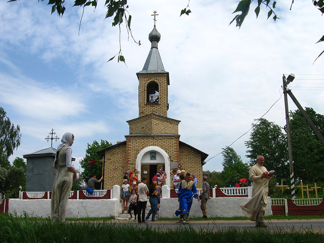 Храм Собора Белорусских Святых в с. Липовая Колода