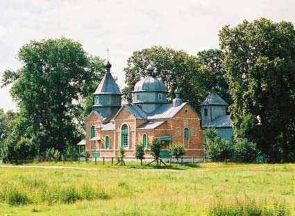 Церковь св. Марии Магдалины в с. Ольгомель