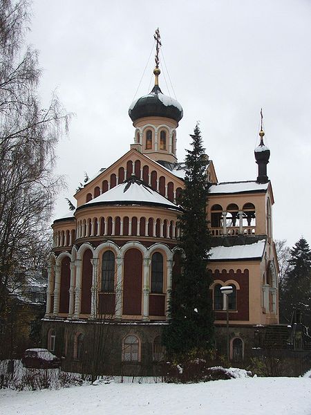 Храм св. Владимира в г. Марианске-Лазне
