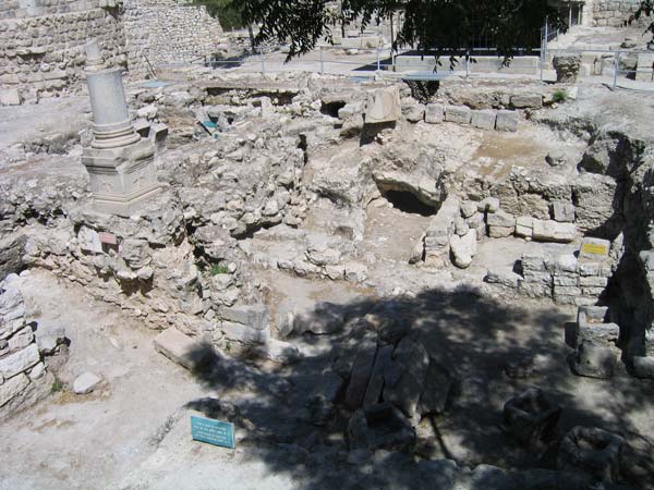 Силоамская купель в г. Иерусалим