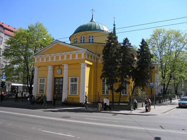 Храм святого благоверного великого князя Александра Невского в г. Рига