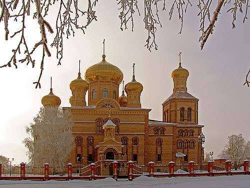 Храм Воскресения Христова в с. Алексеевское