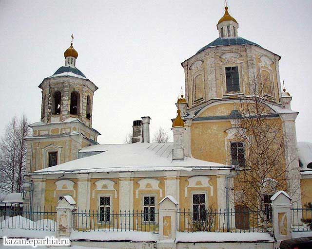 Спасо-Преображенский храм в с. Большие Кабаны