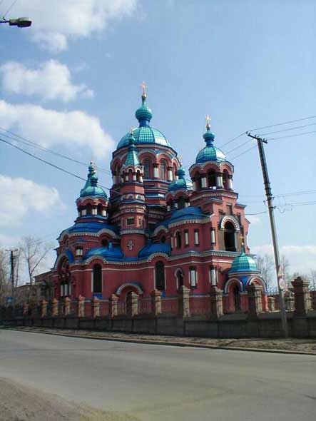 Церковь в честь Казанской иконы Божией Матери в г. Иркутск