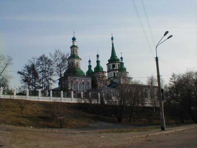 Крестовоздвиженская церковь в г. Иркутск