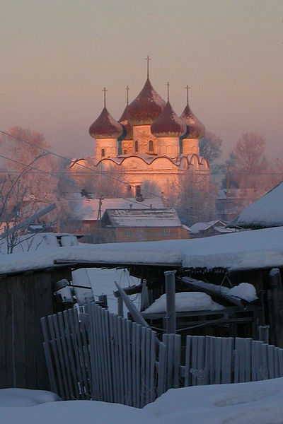 Воскресенская церковь в г. Каргополь