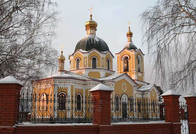 Свято-Никольский храм в c. Кольцово