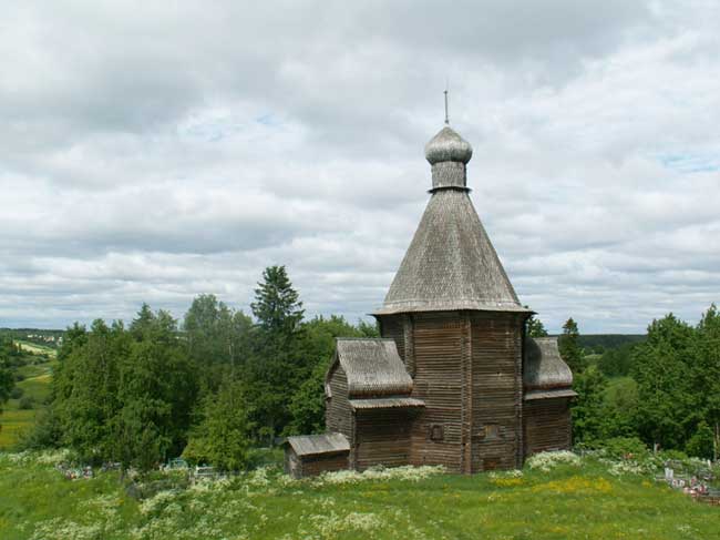 Церковь Николая Чудотворца в с. Лявля