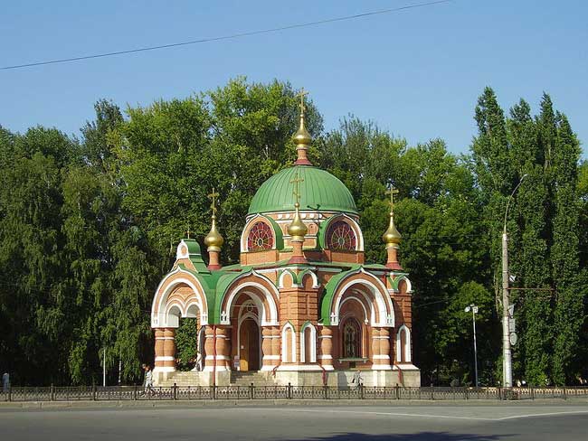 Храм-часовня Петра и Павла в г. Липецк