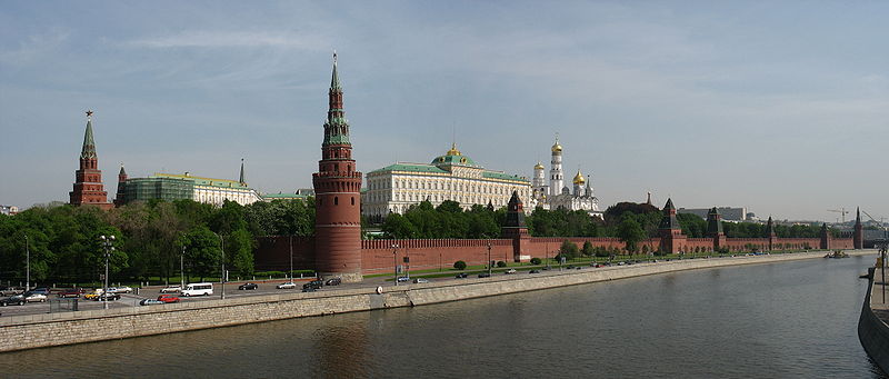 Панорама Московского Кремля