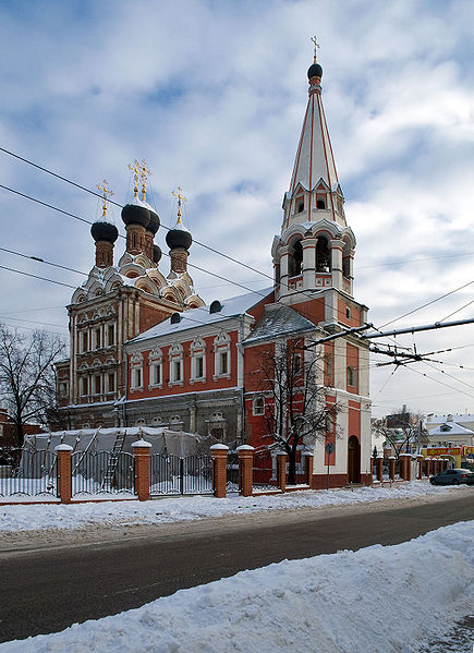 Церковь Николая Чудотворца на Болвановке в г. Москва