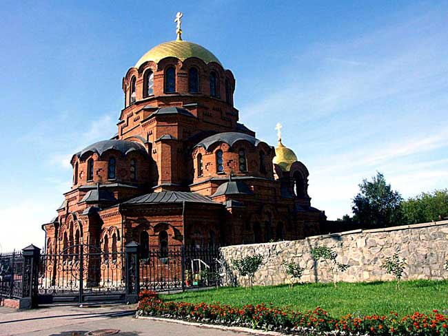 Собор во имя святого благоверного князя Александра Невского в г. Новосибирск