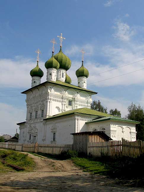 Церковь Николая Чудотворца в пос. Ныроб