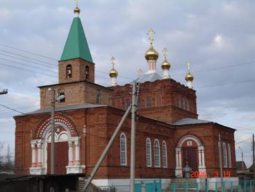 Свято-Никольский храм в ст. Обливская