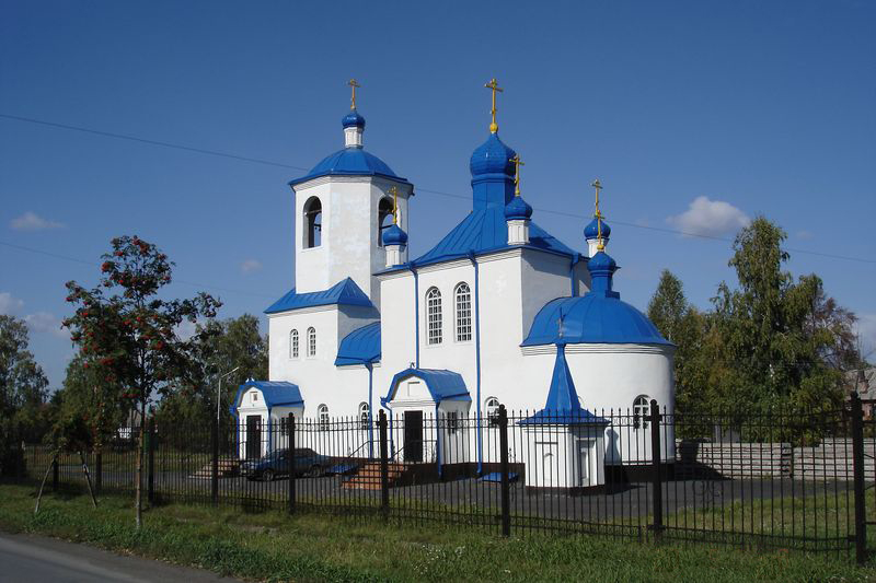 Храм Покрова Пресвятой Богородицы в пос. Промышленная