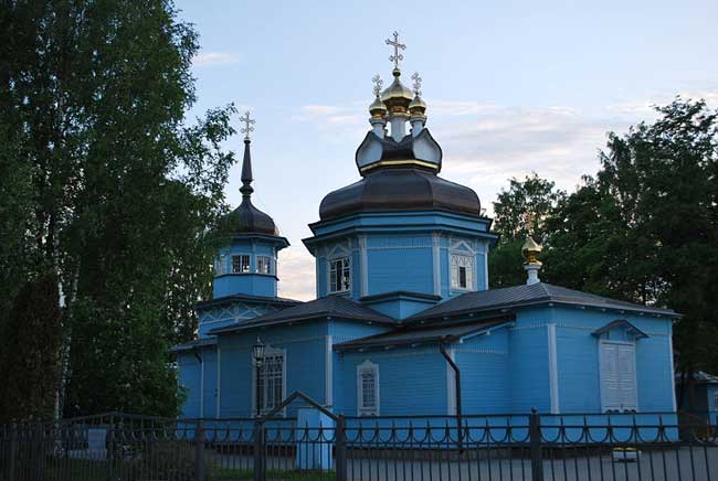 Храм Димитрия Солунского в Коломягах в г. Санкт-Петербург