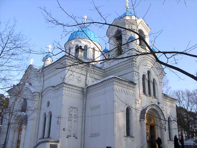 Церковь Спаса Нерукотворного Образа (Спасо-Парголовская) на Шуваловском кладбище в г. Санкт-Петербург