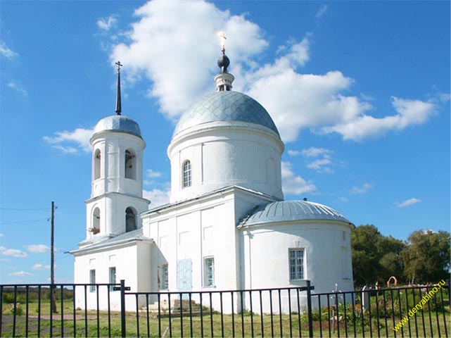 Вознесенская церковь в с. Сатино-Русское 