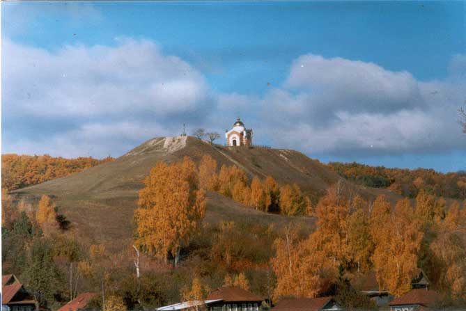 Никольская гора в районе с. Сурское