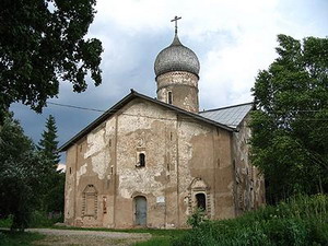 Храм Благовещения в Аркажах в г. Великий Новгород