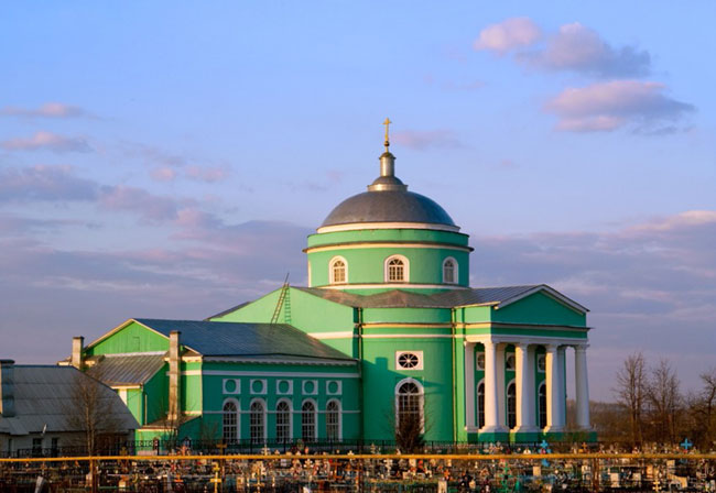 Церковь Сергия Радонежского в пос. Выездное 