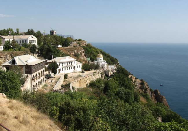 Свято-Георгиевский мужской монастырь в г. Балаклава
