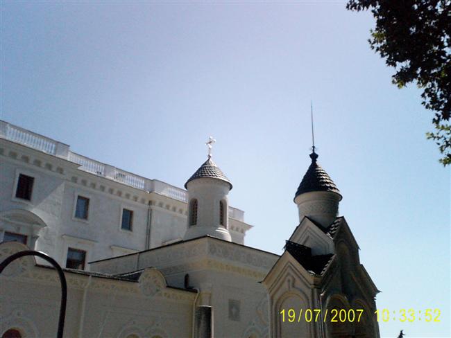 Крестовоздвиженская церковь (домовая церковь семьи Романовых) в пос. Ливадия