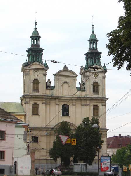 Костёл и монастырь Святой Марии Магдалины в г. Львов