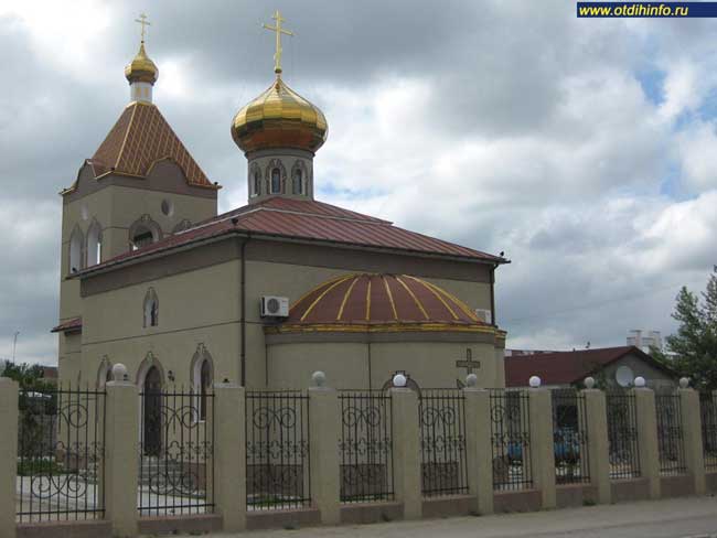Храм св. прп. Сергия Радонежского в с. Орлиное