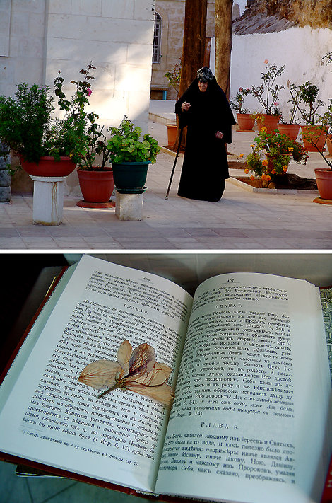 Там же в монастыре, в старой церковной книге, нашел ветхую закладку