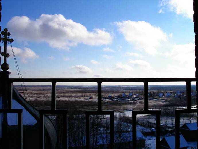 Виды с монастырской колокольни