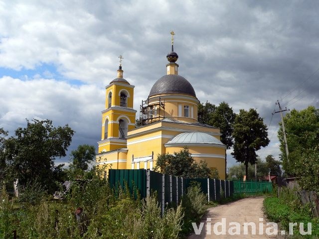 Чеховский район, Крюково, церковь Николая Чудотворца