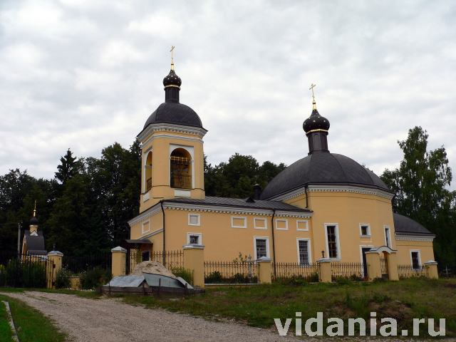 Чеховский район, Старый Спас, церковь Спаса Преображения