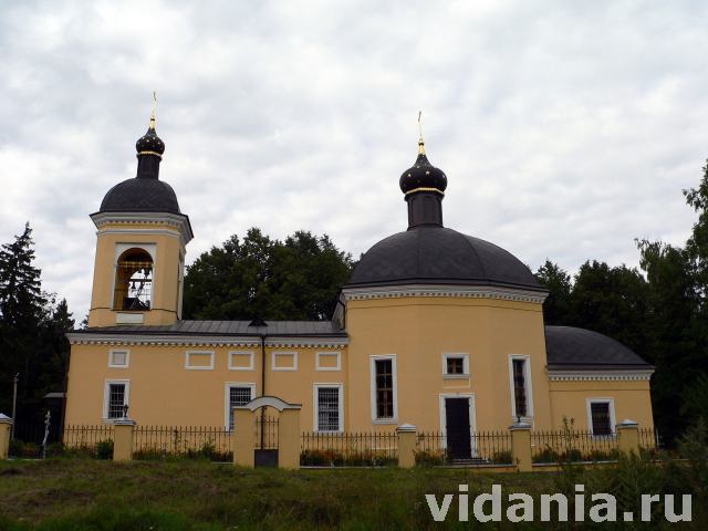 Чеховский район, Старый Спас, церковь Спаса Преображения