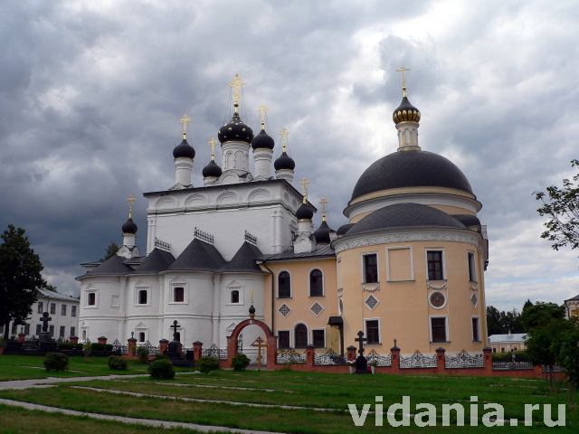 Новый Быт,  Вознесенская Давидова пустынь, Вознесенский собор и Никольская церковь (1804 г.)