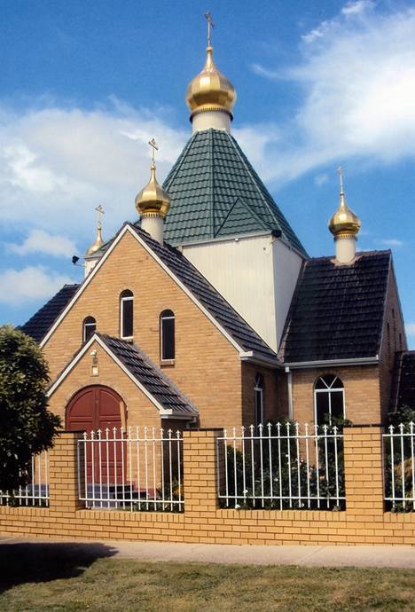Всескорбященская церковь в Джилонге (70 км от Мельбурна)